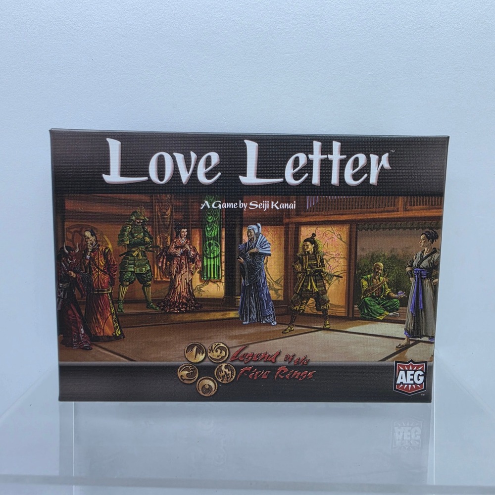 AEG Love Letter Legend of the Five Rings Card Game Seiji Kanai Complete L5R